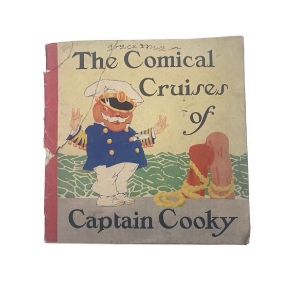 1926 The COMICAL CRUISES OF CAPTAIN COOKY Children's Book Black Americana - Picture 5 of 8